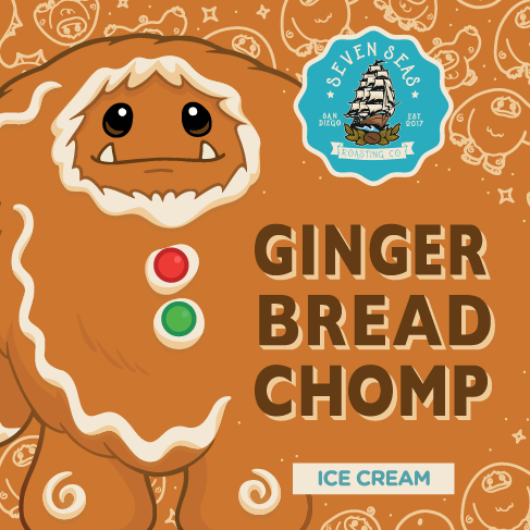 Abominable Toys Newsletter #181 Gingerbread Chomp Ice Cream