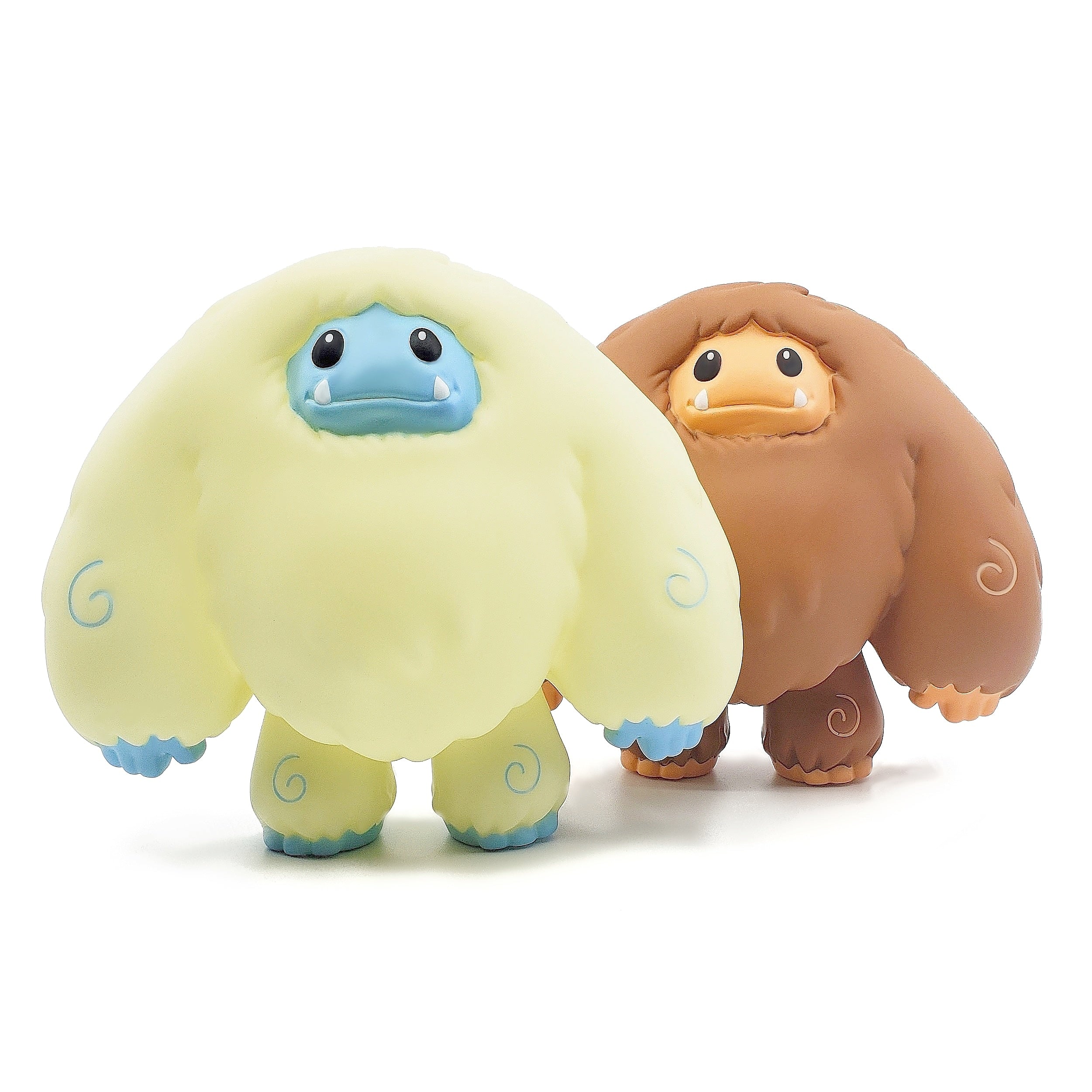 Chomp and Chomper Yeti Plush Set from Abominable Toys - Vinyl Pulse