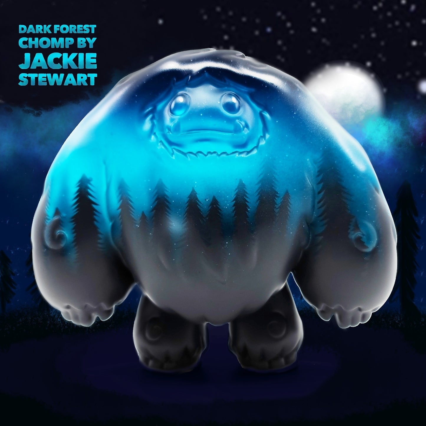 Limited Dark Forest Edition Chomp Figure By Jackie Stewart