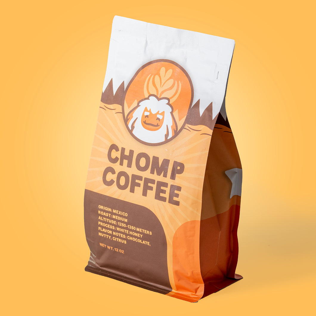 Medium Roast Chomp Coffee 12oz Bag