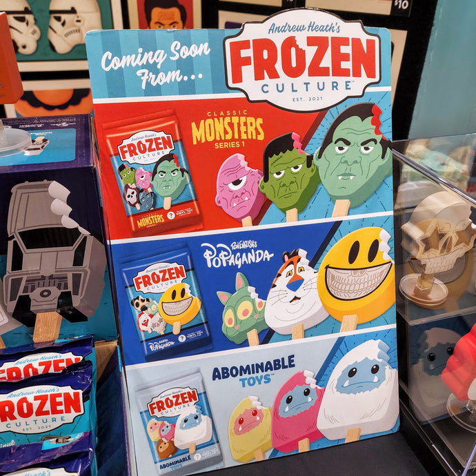 Abominable Toys Newsletter #104 Andrew Heath's Frozen Culture X Abominable Toys