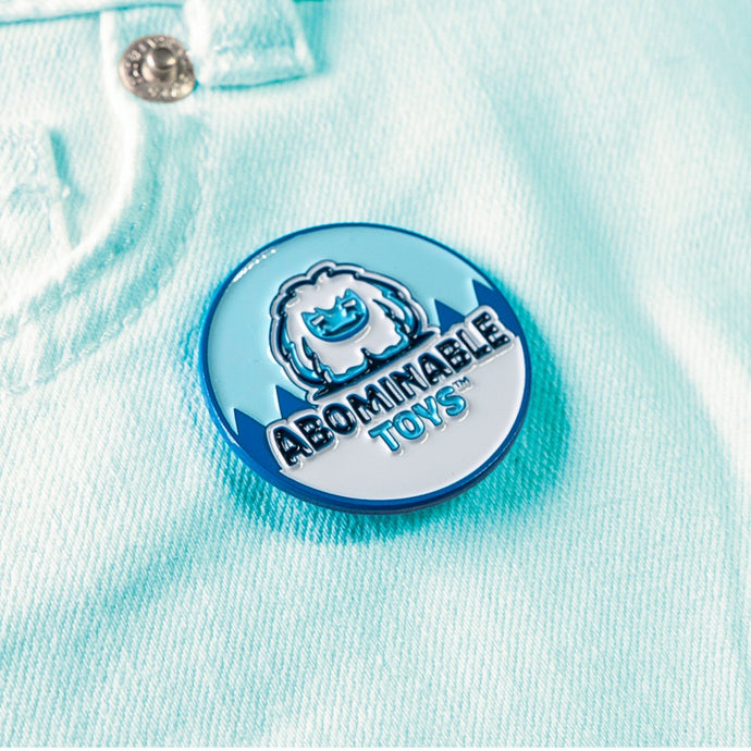 Abominable Toys Newsletter #159 Abominable Toys Logo Pin Mystery Pins Available Now!