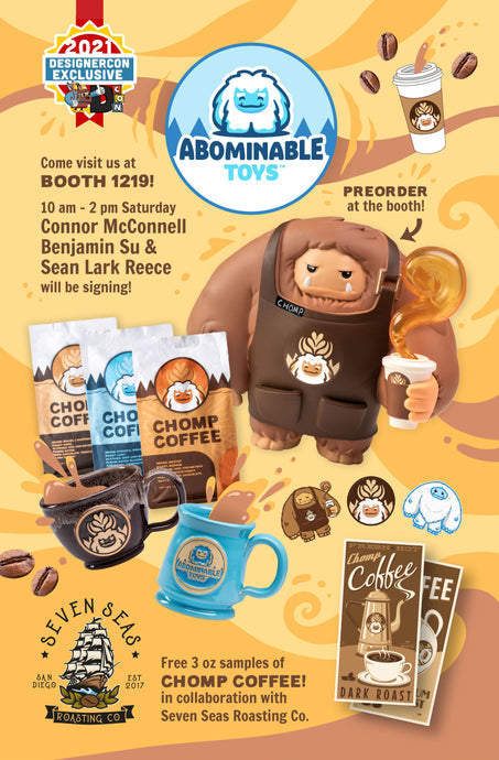 Abominable Toys Newsletter #60 DesignerCon Signing, Booth, and Exclusives Info!