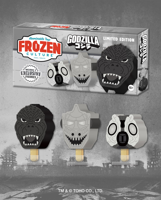 ❄️ Abominable Toys Newsletter #276 Godzilla Store Exclusive Frozen Culture Figures and Pins!