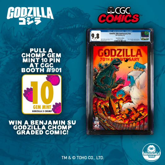 ❄️ Newsletter #212 SDCC Exclusive CGC Godzilla Chomp Giveaway & Signing Info