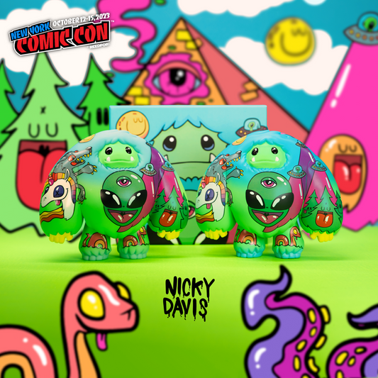 Abominable Toys Newsletter #164 NYCC 2023 Nicky Davis Cryptozoology Chomp Release Info!