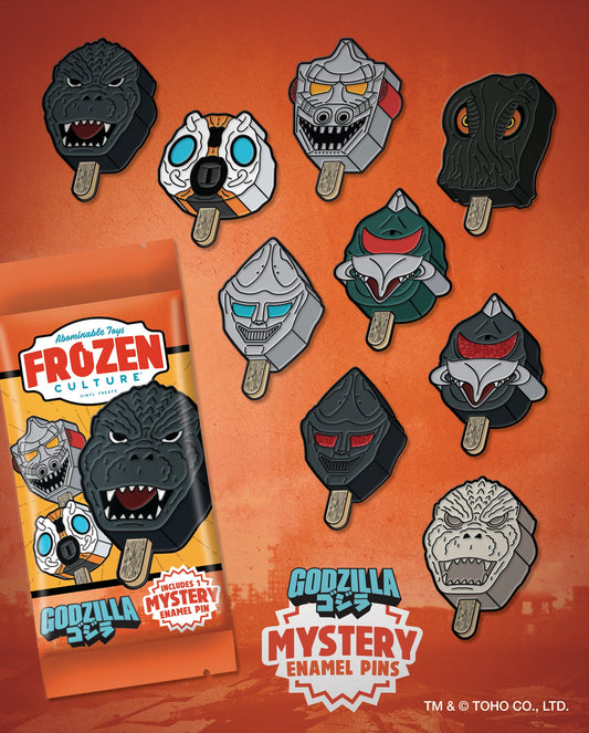 ❄️ Abominable Toys Newsletter #273 Godzilla Frozen Culture Pins!