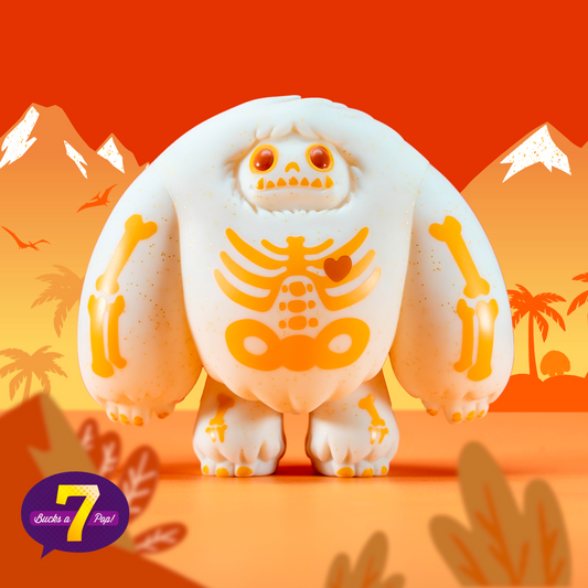 Abominable Toys Newsletter #136 7BucksaPop Exclusive Orange Glow Skeleton Chomp Release Info!