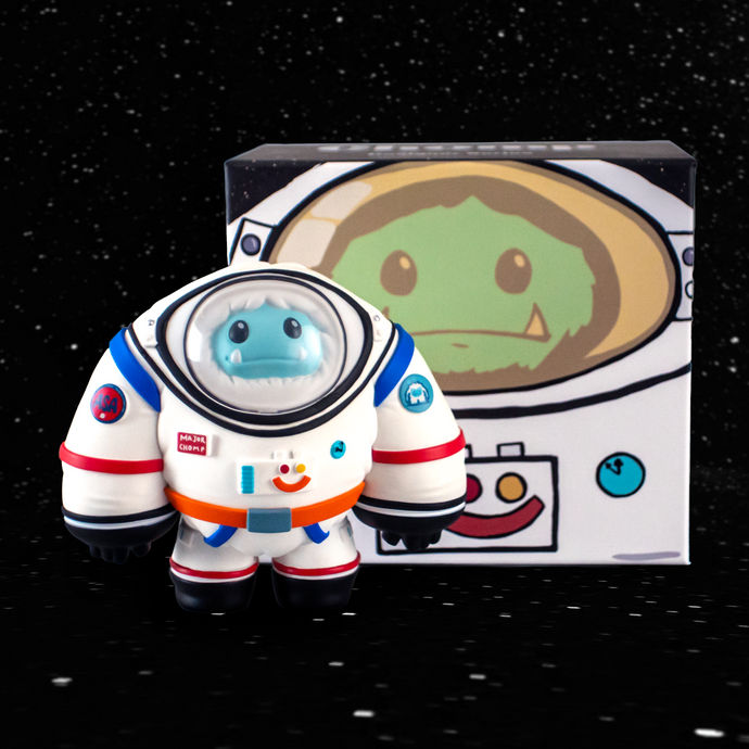 Abominable Toys Newsletter #84 Astronaut Chomp Designed By Anna Bernal Available Now!