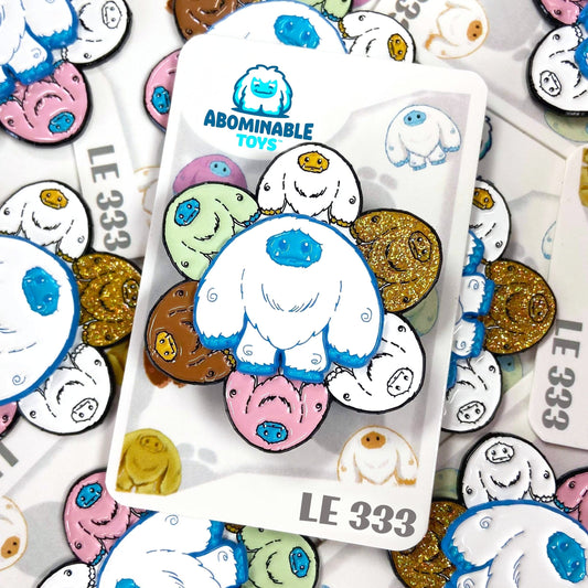 Abominable Toys Newsletter #39 Series 1 Chomp Spin Pins Shipping This Week!