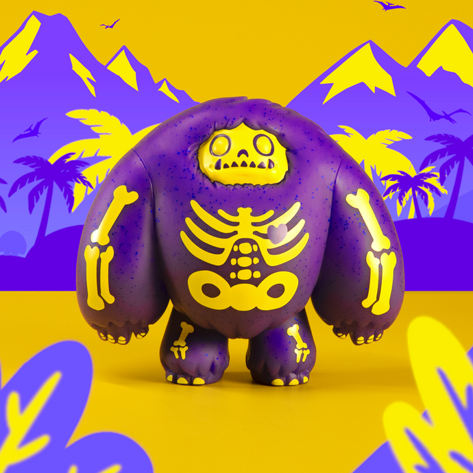 Abominable Toys Newsletter #160 Plastic Empire Exclusive Purple Glow Skeleton Chomp Release Info!