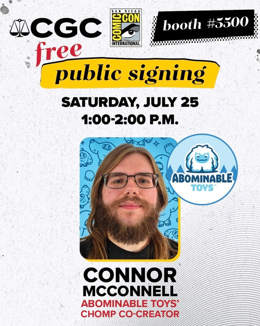 ❄️ Abominable Toys Newsletter #304 SDCC CGC Signing