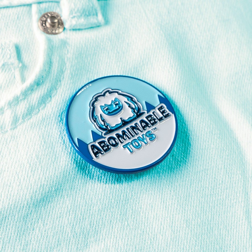 Limited Edition Abominable Toys Logo Mystery Pin 3 Pack