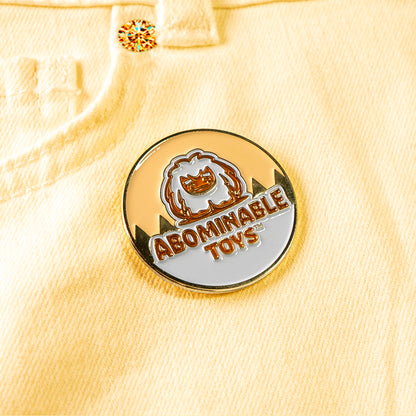 Limited Edition Abominable Toys Logo Mystery Pin 3 Pack