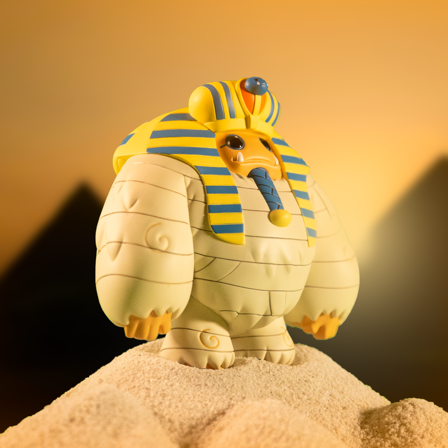 Limited Edition Chomp Tut Vinyl Figure By Dave Perillo