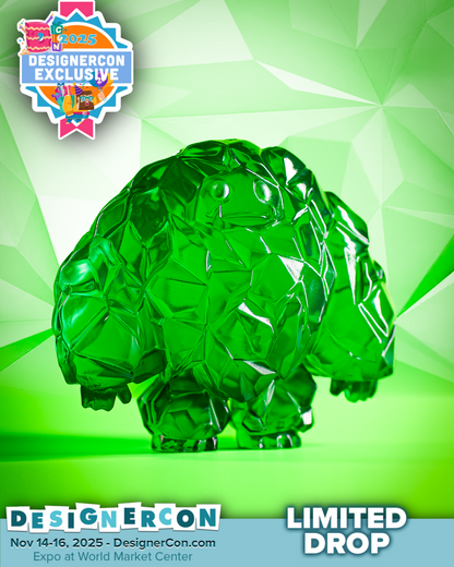 Limited Edition Emerald Chomp Resin Figure By Jaide Sen Su