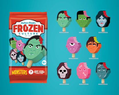 Full Case of Classic Monsters Frozen Culture Figures