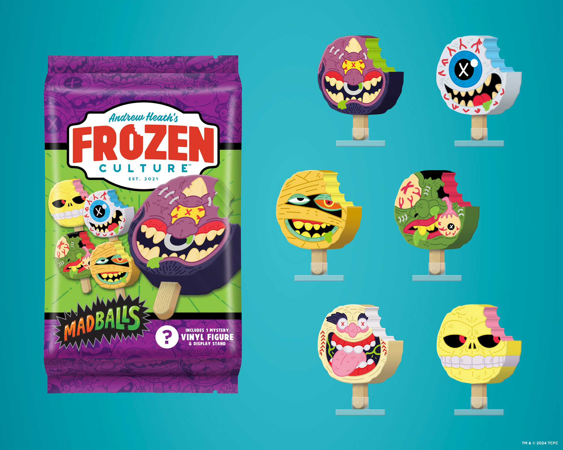 Madballs Frozen Culture Single Figure – Abominable Toys