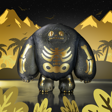 Load image into Gallery viewer, Limited Edition Gold Skeleton Chomp Vinyl Figure
