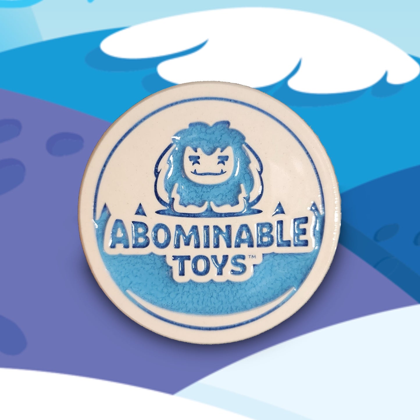 Limited Edition Powder Blue Abominable Toys Magnet