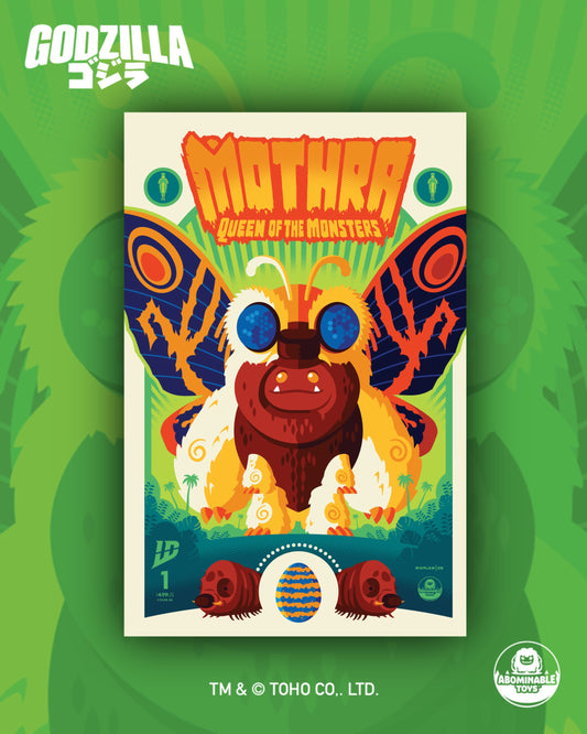 Limited Edition Matt Frank Abominable Toys Variant IDW Godzilla 70th Anniversary One Shot Comic