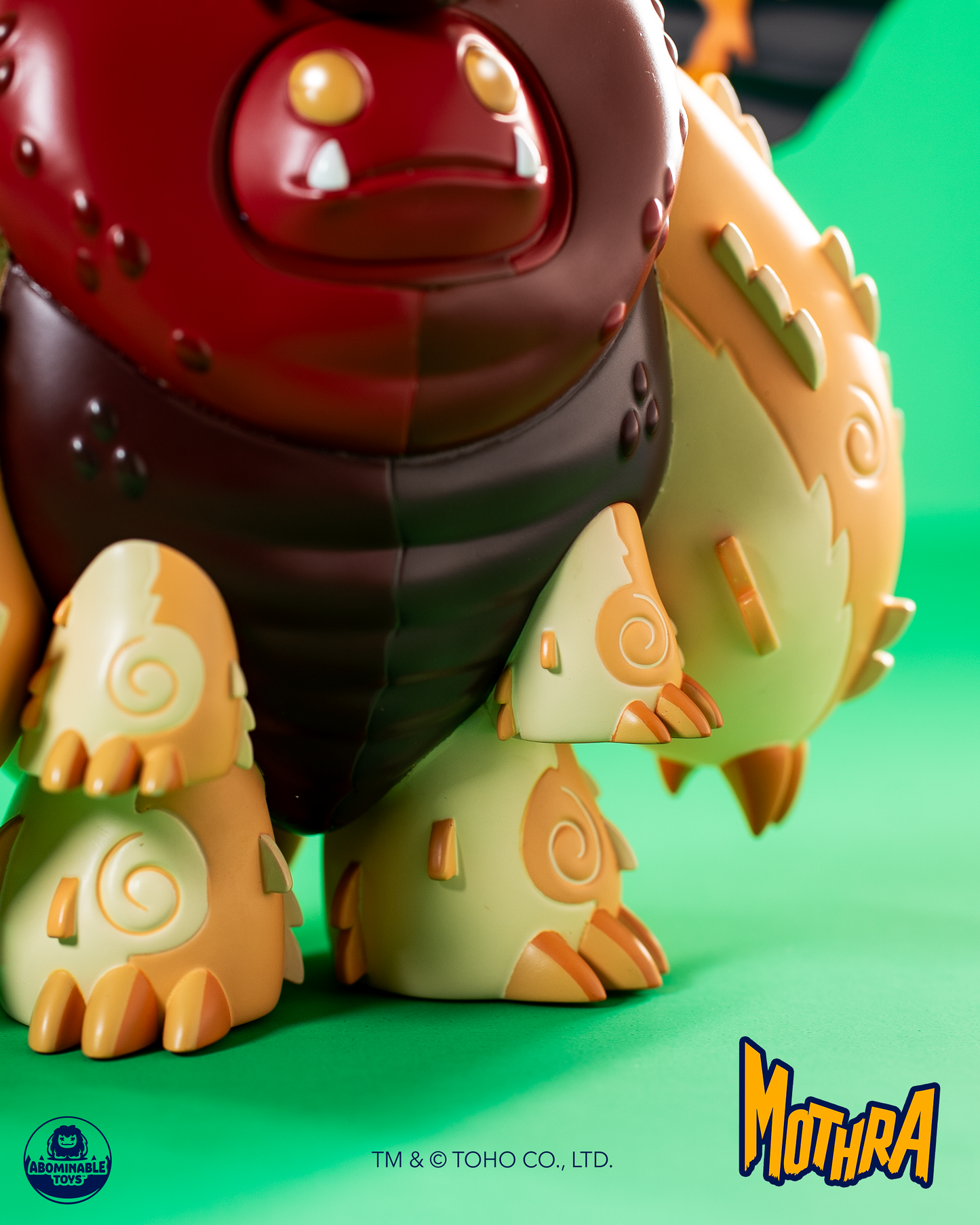 Limited Edition Mothra Chomp Officially Licensed Vinyl Figure By Tom Whalen