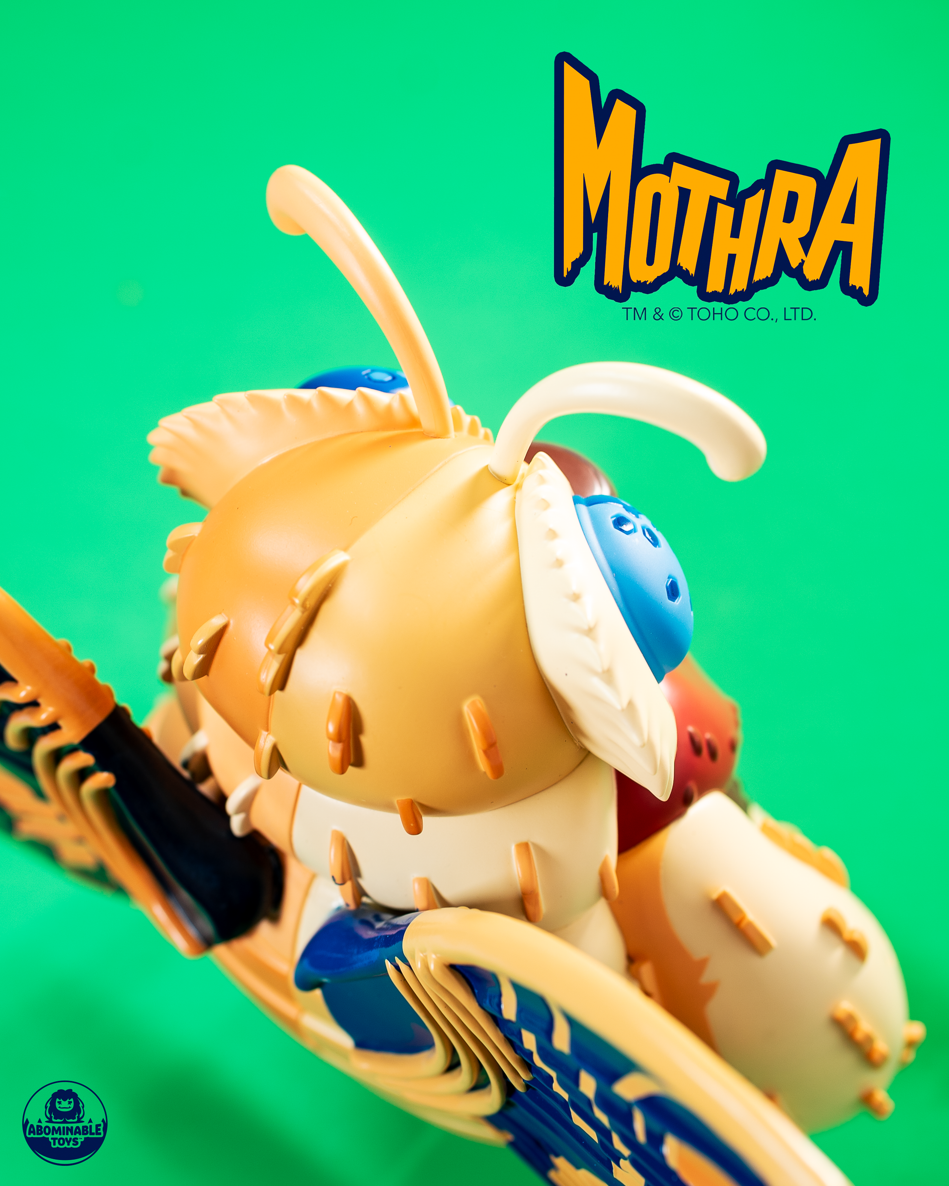 Limited Edition Mothra Chomp Officially Licensed Vinyl Figure By Limited Edition Mothra Chomp Officially Licensed Vinyl Figure By
