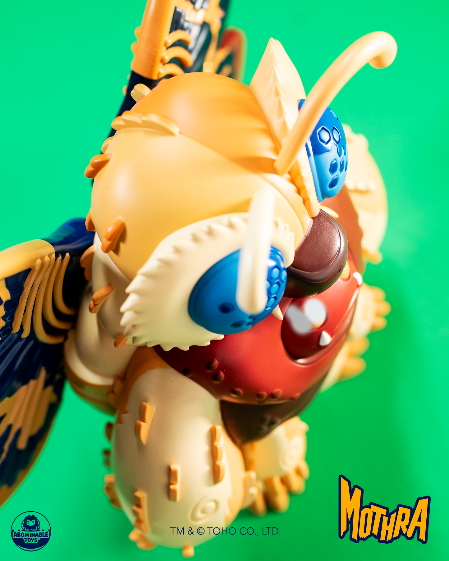 Limited Edition Mothra Chomp Officially Licensed Vinyl Figure By Tom Whalen
