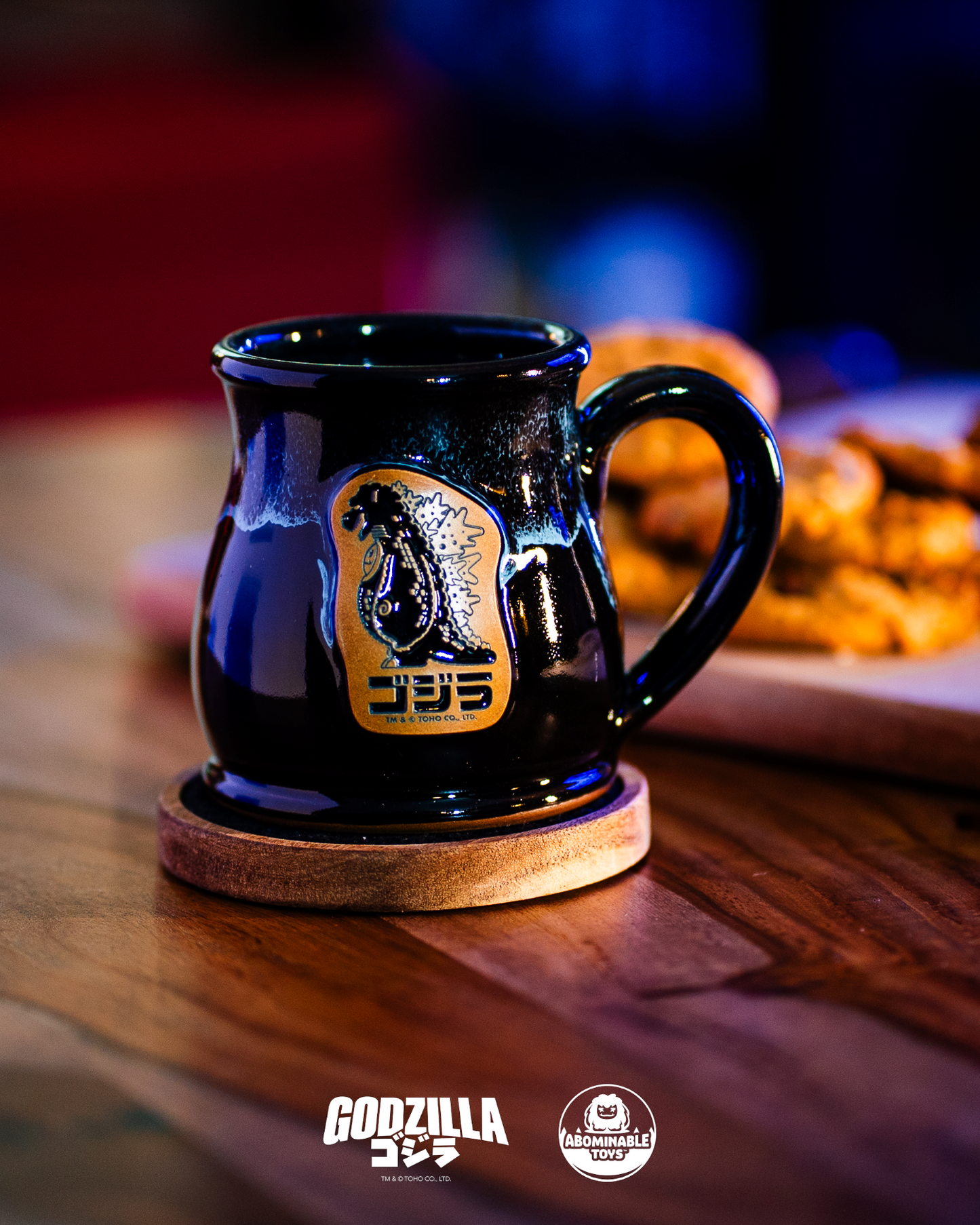 Limited Edition Heat Ray Godzilla Chomp Officially Licensed Midway Mug