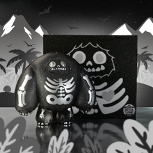 Load image into Gallery viewer, Limited Edition Silver Skeleton Chomp Vinyl Figure
