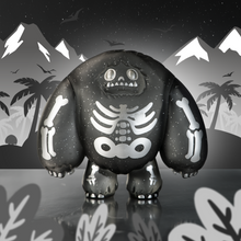Load image into Gallery viewer, Limited Edition Silver Skeleton Chomp Vinyl Figure
