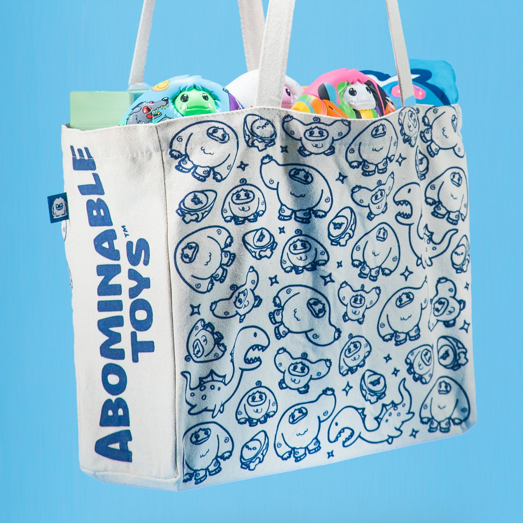 Abominable Toys Tote Bag