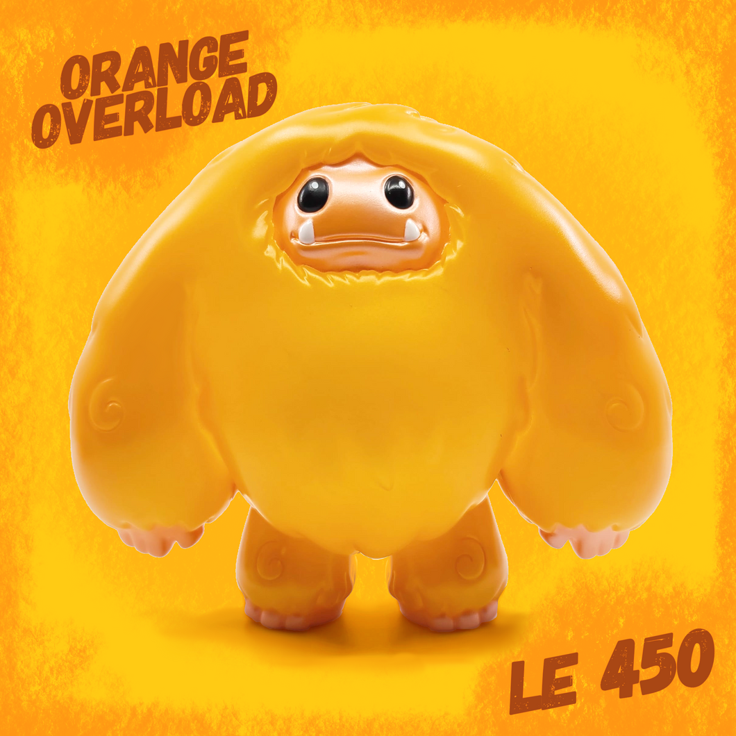 Limited Orange Overload Edition Chomp Vinyl Figure