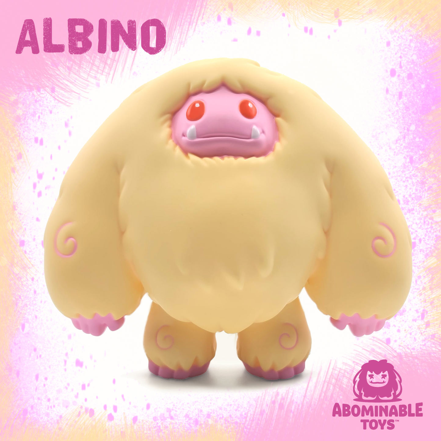 Limited Albino Edition Chomp Vinyl Figure