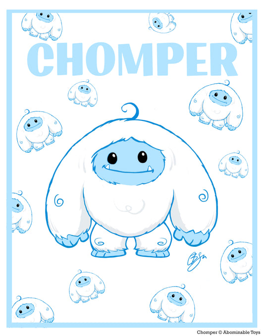 Limited Edition "Fun" Chomper Print