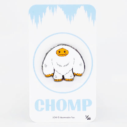 Founders Edition Orange Chomp Enamel Pin