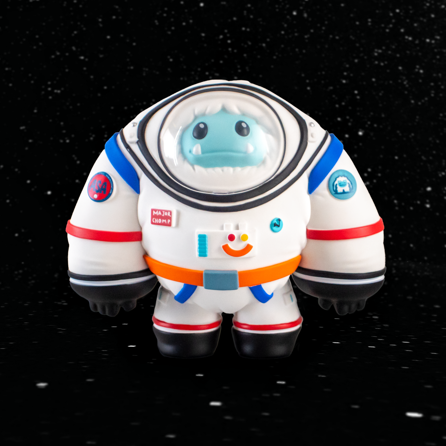 Limited Edition Astronaut Chomp Vinyl Figure By Anna Bernal