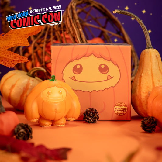 Limited Edition Pumpkin Chomper Vinyl Figure NYCC Exclusive