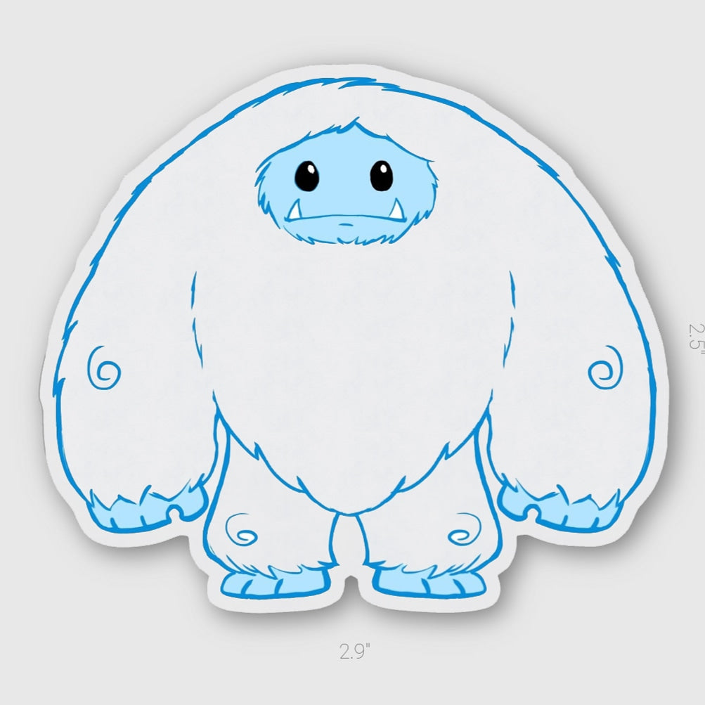 Limited Edition Invisible Chomp Sticker