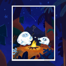 Load image into Gallery viewer, Marshmallow Mishap Limited Edition Print by Benjamin Su
