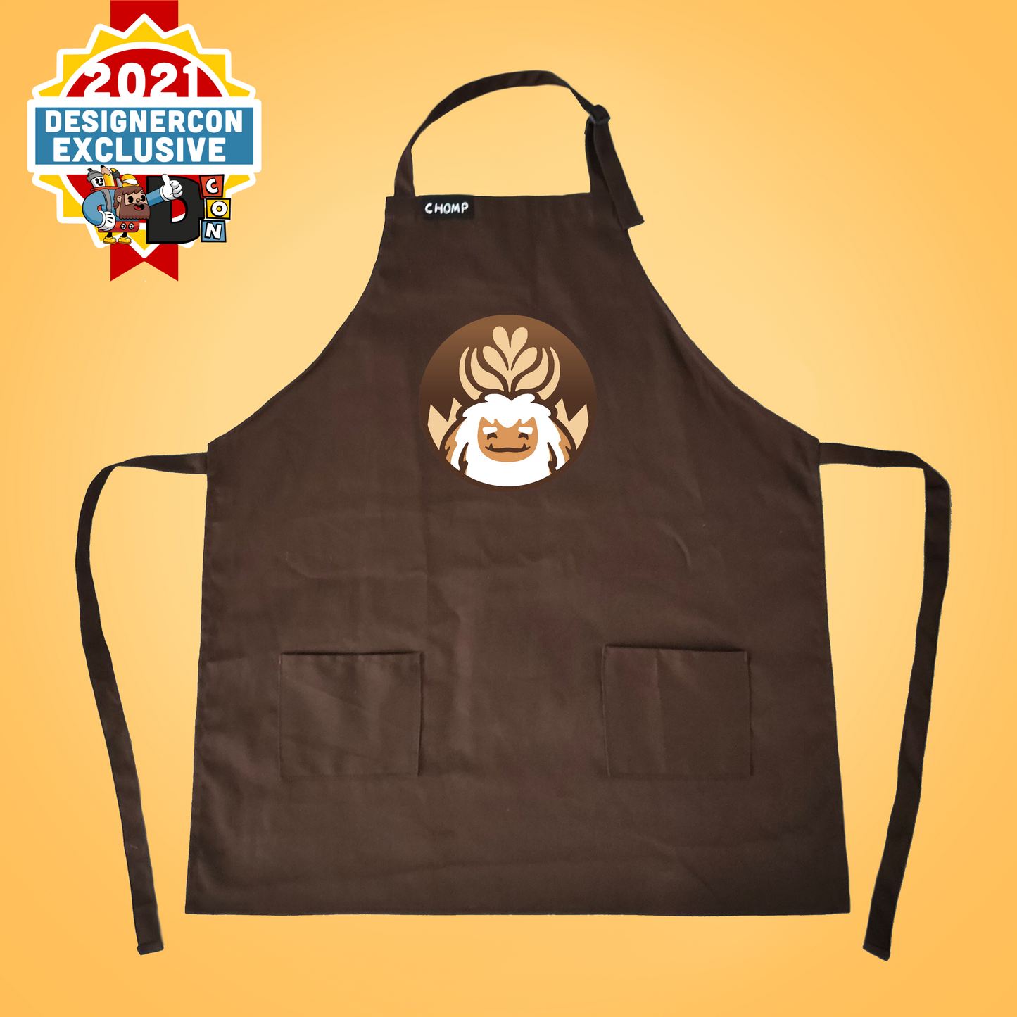 Limited Edition Chomp Coffee Apron Unisex