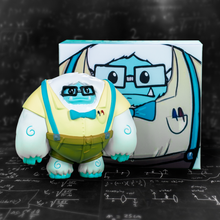 Load image into Gallery viewer, Limited Edition Nerdy Chomp Vinyl Figure By Rebecca Hjorleifson
