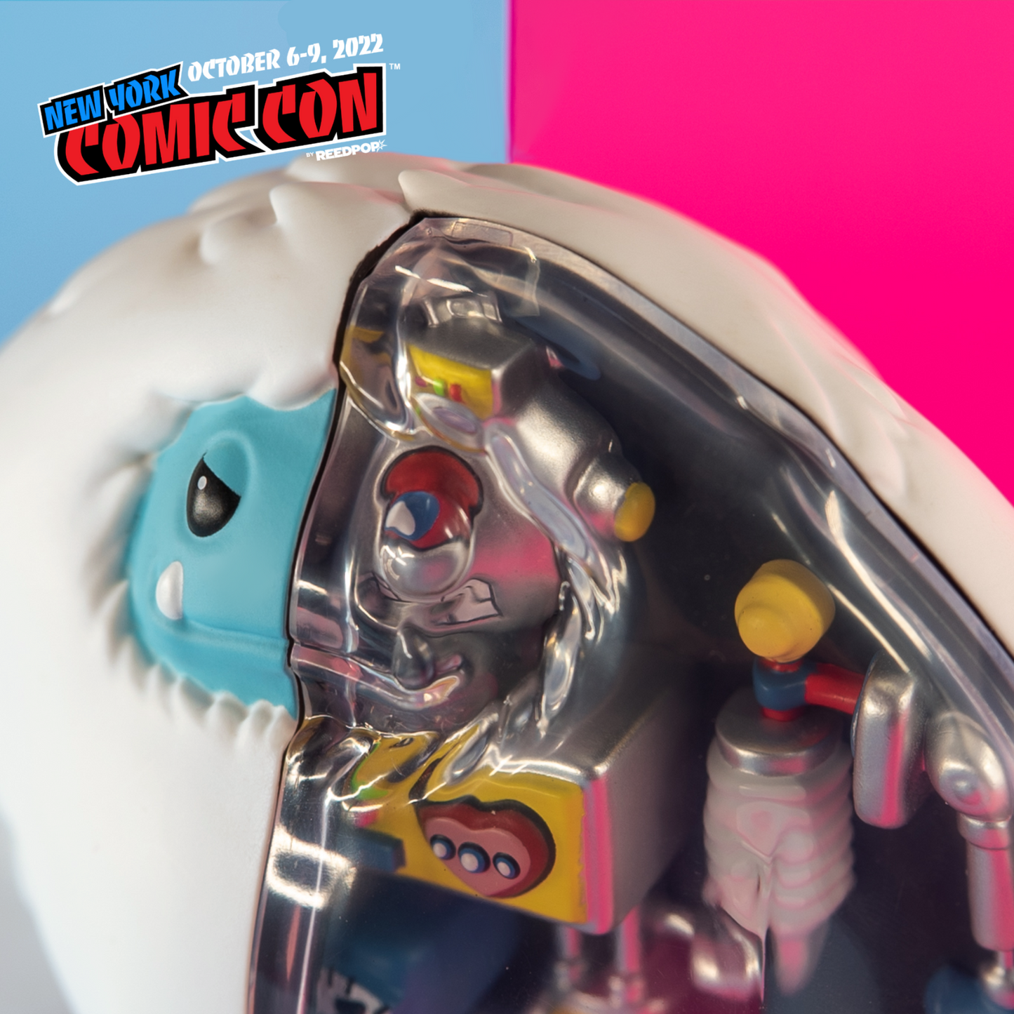 Limited Edition Robot Chomp Vinyl Figure NYCC Exclusive