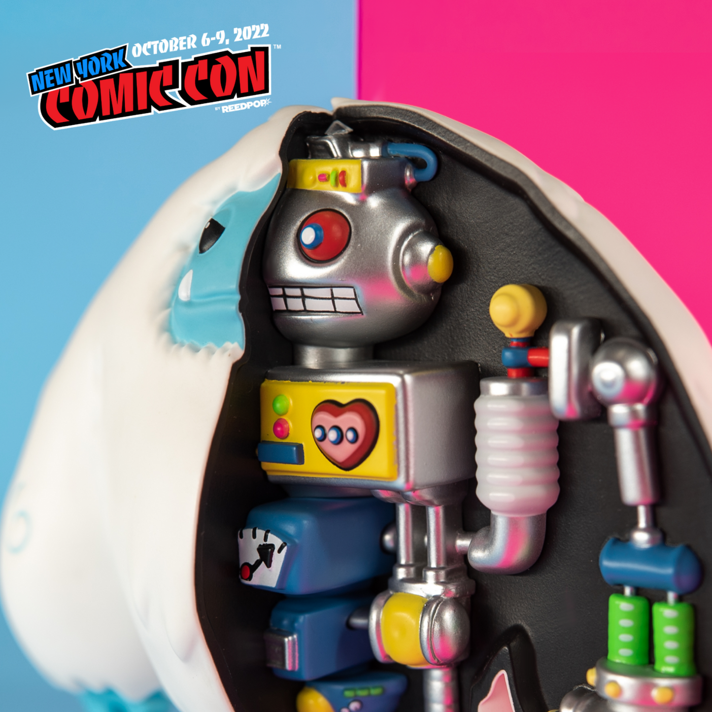 Limited Edition Robot Chomp Vinyl Figure NYCC Exclusive