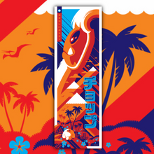 Load image into Gallery viewer, Orange Variant チョップ Limited Edition Print by Tom Whalen
