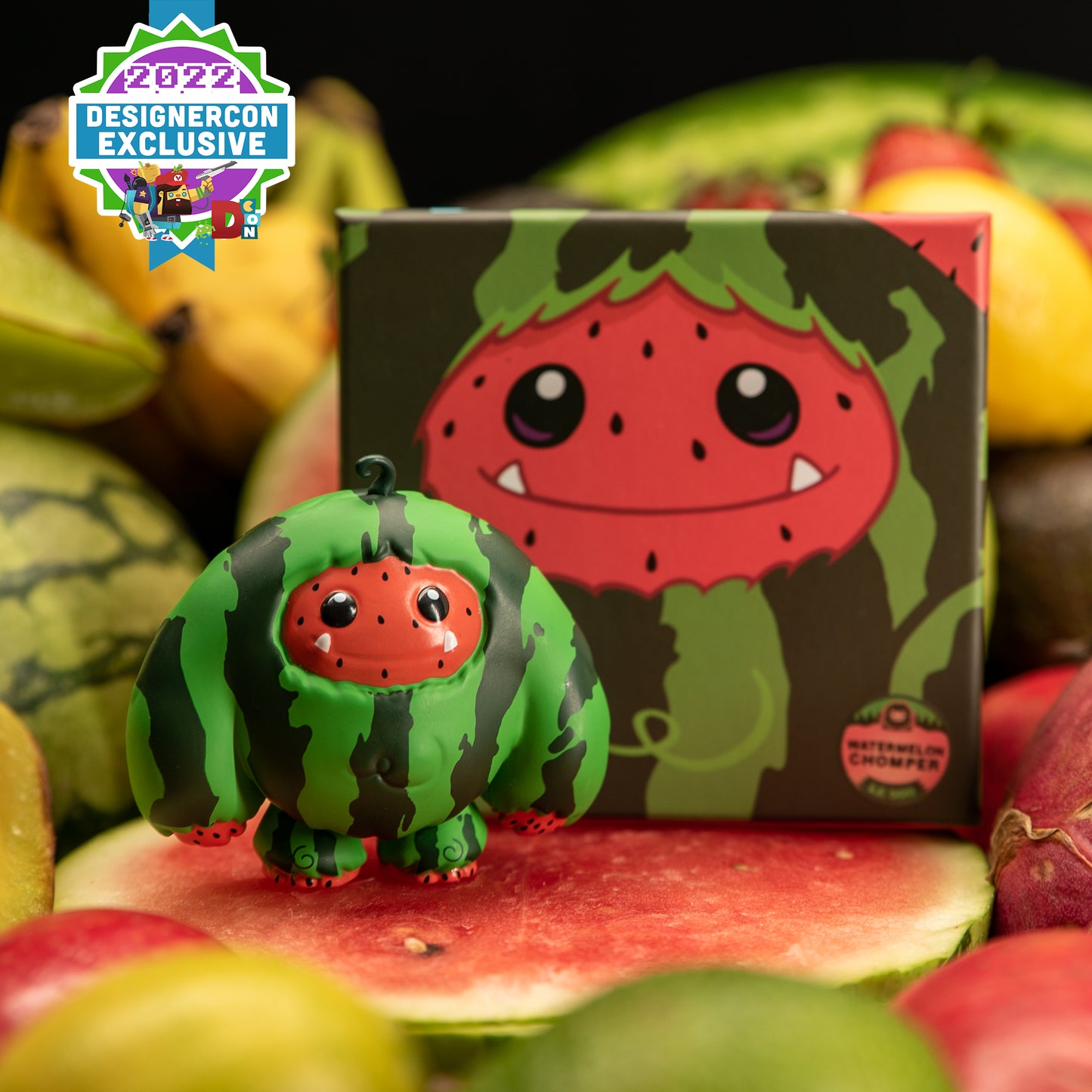 Limited Edition Watermelon Chomper Vinyl Figure DCon Exclusive